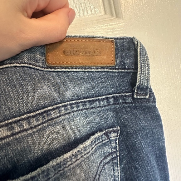 Big Star Liv Skinny Jeans Designer Pant Stretchy Womens 28 Casual blue jeans - Picture 12 of 13